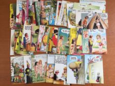 POSTCARDS: COMIC TYPES ALL PUBLISHED BAMFORTH. CLEAN LOT. (114).