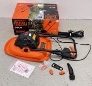 BLACK AND DECKER 30CM ELECTRIC MOWER WITH BOX - SOLD AS SEEN.