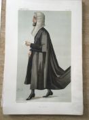 EPHEMERA: SMALL COLLECTION OF VANITY FAIR PRINTS FROM 1887, LIST ATTACHED. (20).