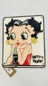 (R) BETTY BOOP & COKE PLAQUE.
