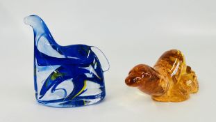 A SWEDISH ART GLASS 