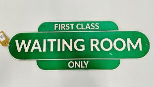 (R) WAITING ROOM SIGN, W 60CM.