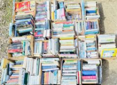 19 X BOXES OF ASSORTED BOOKS TO INCLUDE FICTION AND NON FICTION,