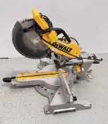 DEWALT 305MM DOUBLE BEVEL SLIDING COMPOUND MITRE SAW, MODEL NO. DW5780 - SOLD AS SEEN.