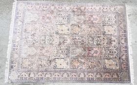 A KASHMIR GARDEN PATTERN RUG 2.8M X 1.84M.