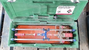 RUBI TS-40 PROFESSIONAL TILE CUTTER - SOLD AS SEEN.