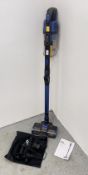 SHARK CORDLESS VACUUM CLEANER WITH CHARGER AND ACCESSORIES - SOLD AS SEEN.