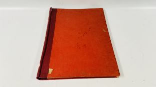 A BOUND COLLECTION OF THE PARISER ZEITUNG (WW2 GERMAN OCCUPATION NEWSPAPER) FROM JULY - AUGUST 1944.