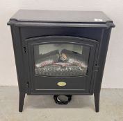 ELECTRIC LOG EFFECT HEATER BY DIMPLEX - SOLD AS SEEN.