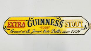(R) GUINNESS EXTRA STOUT SIGN.
