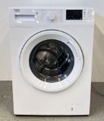 A BEKO 9KG WASHING MACHINE, MODEL WTK94121W - SOLD AS SEEN.