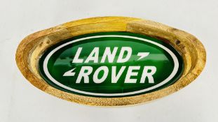 (R) LAND ROVER TRAY.