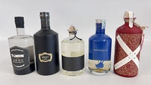 3 X 50CL BOTTLES OF GIN TO INCLUDE MAREMMA TOSCANA,