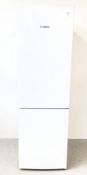 BOSCH NO FROST UPRIGHT FRIDGE FREEZER - SOLD AS SEEN.
