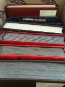 STAMPS: BOX WITH MAINLY AFRICA IN FIVE LARGE STOCKBOOKS, EGYPT, PORTUGESE COLONIES,