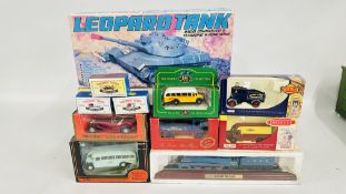 A TRAY OF MINT AND BOXED MODELS BY VARIOUS MAKERS (UNCHECKED)