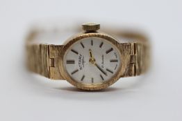 A VINTAGE 9CT GOLD LADIES 