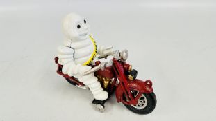 (R) MICHELIN ON M/C FIGURE.