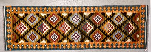 MAIMANA KILIM RUNNER, 296 X 82.