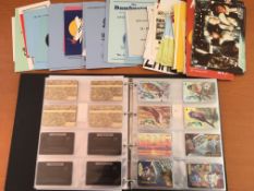 PHONE CARDS: ALBUM WITH A COLLECTION INCLUDING BT SPECIAL ISSUES, MANY WITH FOLDERS,