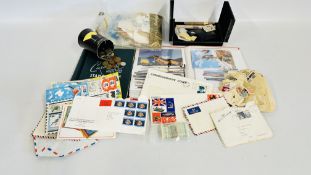 A GROUP OF ASSORTED COINAGE TO INCLUDE PRE-DECIMALISATION, SOME SILVER CONTENT,