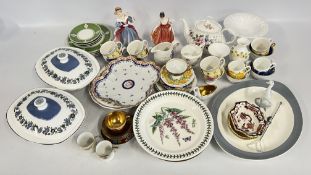 TWO BOXES OF ASSORTED SUNDRY CHINA TO INCLUDE VILLEROY & BOCH EDEN,