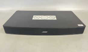 BOSE SOLO 15 TV SOUND SYSTEM COMPLETE WITH REMOTE - SOLD AS SEEN.