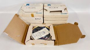 A SET OF 9 