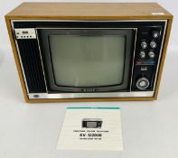 SONY TRINITRON SOLID STATE COLOUR TV - SOLD AS SEEN.