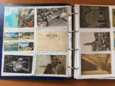 POSTCARDS: ALBUM OF NORWICH, MAINLY 1950s-80s, VARIOUS VIEWS, RIVER, TOURIST SPOTS ETC. (293).