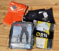 40 X PAIRS OF ASSORTED WORK TROUSERS INCLUDING DICKIES, BLUE ROCK, ARCO, VARIOUS SIZES.