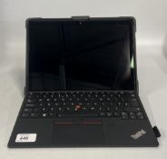 LENOVO THINKPAD X12 DETACHABLE GEN 1 TABLET COMPUTER COMPLETE WITH THINKPAD X12 DETACHABLE FOLIO