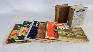 A GROUP OF VINTAGE BOOKS TO INCLUDE EVERY MAN'S OWN LAWYER BY A.