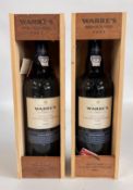 TWO 75CL BOTTLES OF 