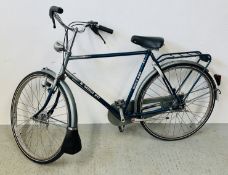 A VINTAGE RETRO 1950'S GAZELLE PRIMEUR GENT'S BIKE SERIAL NO. 1233719.