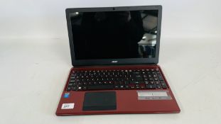 ACER ASPIRE E1-572 LAPTOP COMPUTER COMPLETE WITH CHARGER - SOLD AS SEEN.