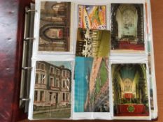 POSTCARDS: ALBUM OF GREAT YARMOUTH AND GORLESTON, MAINLY 1950s-80s,