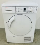 BOSCH EXXCEL 7 TUMBLE DRYER, CONDENSER - SOLD AS SEEN.