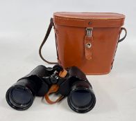A PAIR OF ZENITH 10 X 50 FIELD BINOCULARS IN CASE.