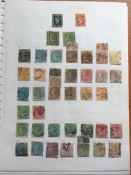 INDIA: 1854-1940s ON LEAVES FROM VARIOUS COLLECTIONS, MAINLY USED WITH 1854 ½a, 1a, 4a CUT TO SHAPE,