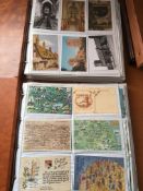TWO LARGE ALBUMS WITH NORFOLK MAINLY c1950s-70s CARDS A-H, ATTLEBOROUGH, AYLSHAM, ACLE, BLAKENEY,