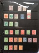 GB: 1881-1999 MINT COLLECTION IN A BINDER, 1883 OR 4 1½d AND 3d OG, 1934 PHOTOGRAVURE SET MNH,