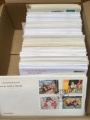 MONACO: SMALL BOX WITH FIRST DAY COVERS, MAXIMUM CARDS ETC c1960s-2005 WITH A FEW LATER,