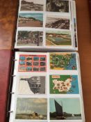 TWO LARGE ALBUMS SUFFOLK MAINLY c1950s-70s A-P, ALDEBURGH, BUCKLESHAM RP (2), BURY ST.