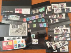 GB: FILE BOX WITH THE BALANCE OF A COLLECTION, KG5 AND KG6 WATERMARK VARIETIES,