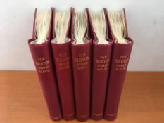 BOX WITH COMMONWEALTH MINT COLLECTION IN FIVE MERTON ALBUMS, MAJORITY 1971 TO MID 1980s,