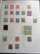 BELGIAN CONGO: BINDER WITH AN OG COLLECTION, THE EARLIER ISSUES A LITTLE REMAINDERED,