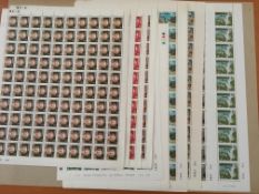 RHODESIA / ZIMBABWE: FILE BOX WITH c1970s-80s MINT IN A STOCKBOOK PLUS A QUANTITY OF COMPLETE