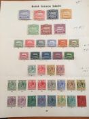 SOLOMON ISLANDS: 1907-31 MAINLY OG COLLECTION ON LEAVES, 1907 SET, 1908-11 SET, 1914-22 TO 10/-,