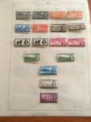 NEWFOUNDLAND: 1937 CORONATION ON LEAVES, SETS OG AND USED, PERFS, 7c RE-ENTRY, 10c IN PAIR,